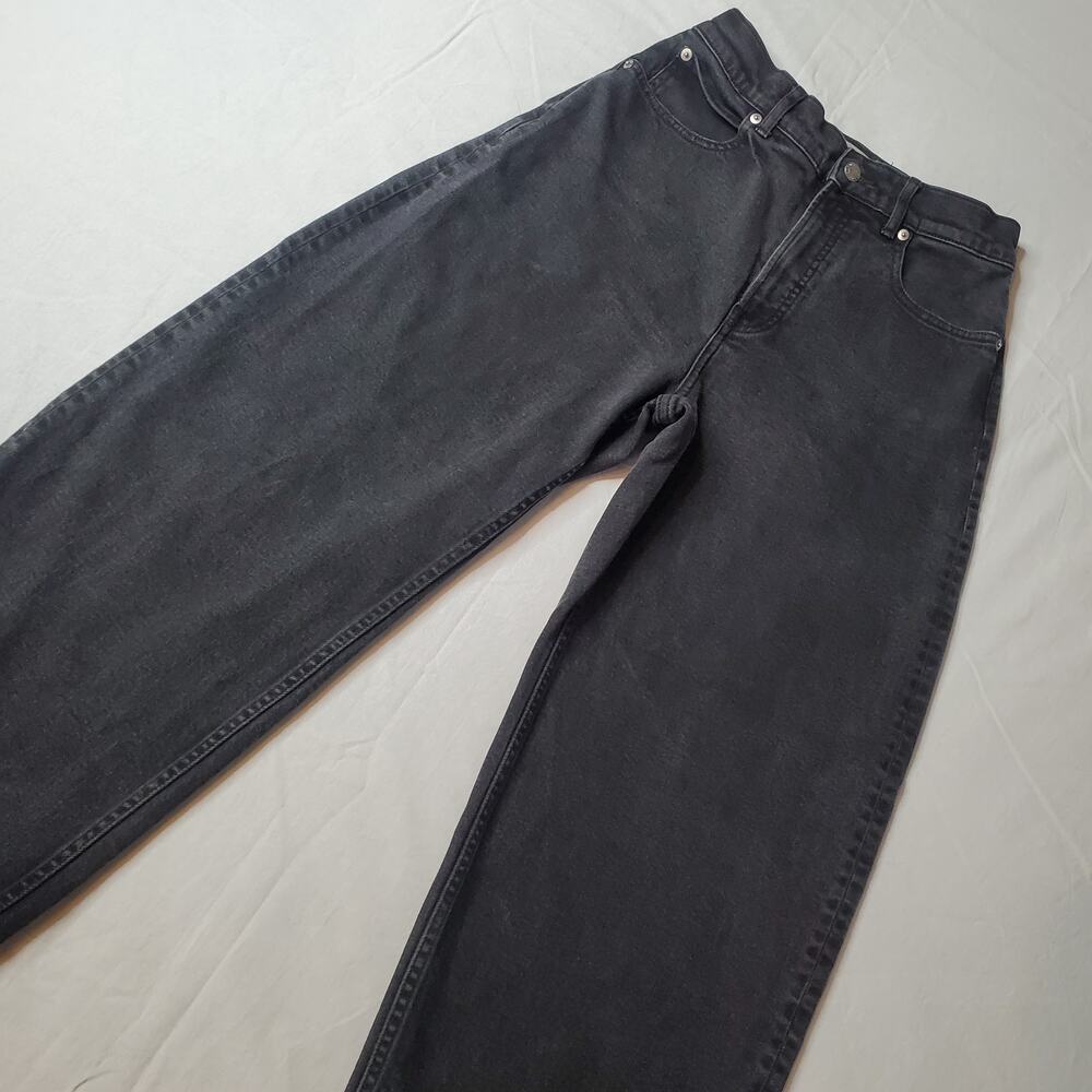 Everlane Women's Size 29R The Way-High Curve Jean Ankle Barrel Leg Black